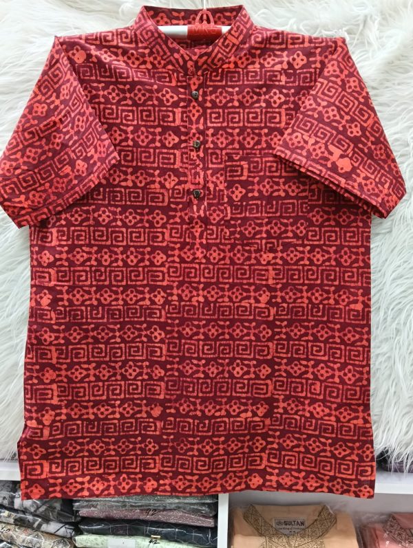 বাটিক প্রিন্টেড ফতুয়া
